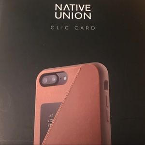 Native Union iPhone 7 Plus Clic Card Case